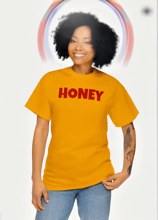 "HONEY" Heavy Cotton Tee